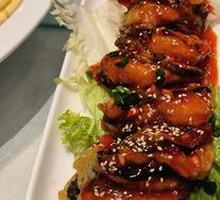 鲜虾茄盒