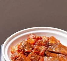 红烧牛舌尾