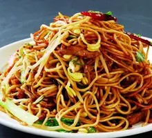 顶牛炒面