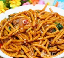 鸭胗炒面
