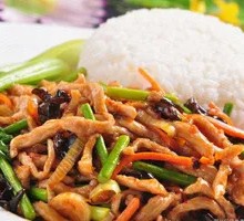 Shredded Pork Fried Rice
