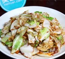 Stir-Fried Cabbage with Sauce