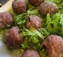 Cilantro Lamb Meatballs