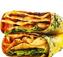 双薄脆绿豆煎饼