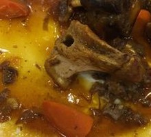 红烧牛舌尾