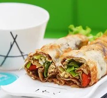 大饼鸡蛋夹双里脊