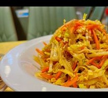 菜心蜇皮
