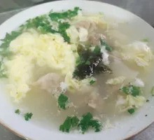 馄饨加鸡蛋