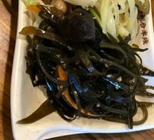Thin seaweed strips