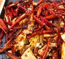 辣炒牛心管