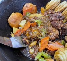 香菇鸡腿锅