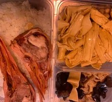 鸭肠素拼饭