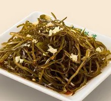 Cold-mixed kelp strands
