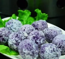 Purple Sweet Potato Balls