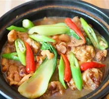 Braised Chicken Rice with Rice