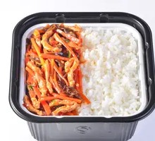 Fish-Flavored Shredded Pork Rice