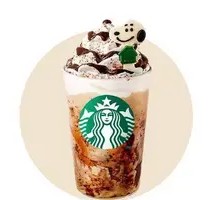 Snoopy Chocolate Frappuccino