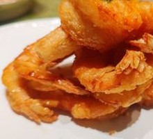 酥皮桃花虾
