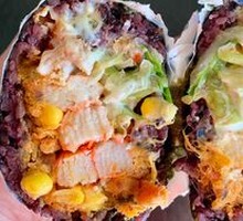 青芥蟹柳饭团