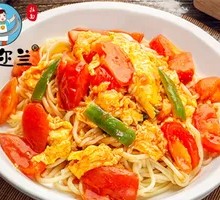 甄选番茄鸡蛋炒拉面