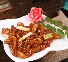 葱拌蹄筋