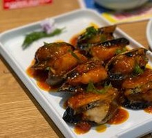 虾仁茄盒