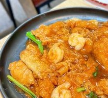 虾仁独面筋