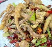 干煸鱿鱼丝