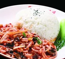 Beijing-style Sweet Soy Sauce Shredded Pork Rice