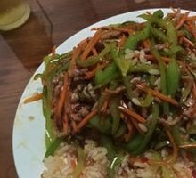 Fish-Flavored Shredded Pork Rice Bowl