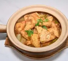 Scallion-Braised Tofu