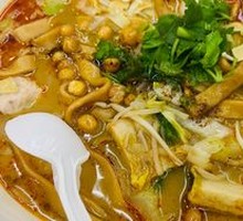 Fish Cake and Octopus Ball with Sweet Potato Noodles