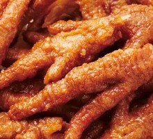 Braised Chicken Feet with Tiger Skin