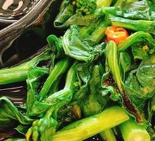 Steamed Bok Choy
