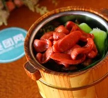 烤肠卤肉饭