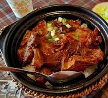 Cured Meat Clay Pot Rice