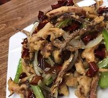 Stir-Fried Squid Rings