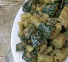 Peanut Sauce Cucumber