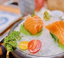 Salmon Belly Sashimi