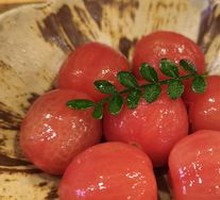 Plum-Marinated Cherry Tomatoes