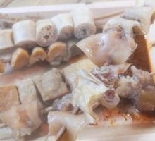 Beef tendon skin
