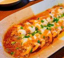 Garlic Shrimp with Rice Noodles
