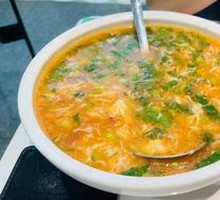 Tomato Dumpling Soup