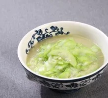 Stir-Fried Hunan White Jade Loofah