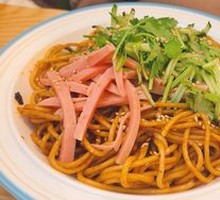 Cold Tossed Juice-absorbing Noodles with Lotus Root