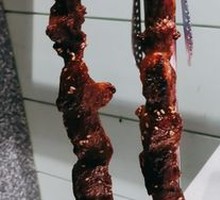 Grilled Pork with Large Skewers
