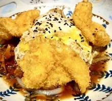 日式虾排饭