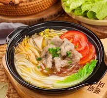三鲜滑肉米线