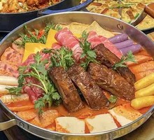 Cheese Beef Hot Pot
