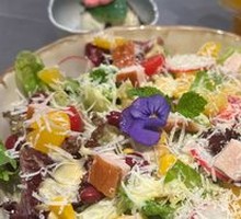 黄桃鸡肉沙拉